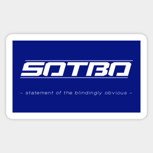 SOTBO Sticker